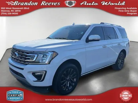 White 2020 Ford Expedition Limited for sale in Monroe, NC
