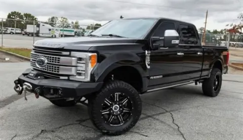 Black 2019 Ford F-250SD Platinum for sale in Monroe, NC