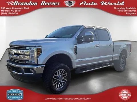 Silver 2019 Ford F-250SD Lariat for sale in Monroe, NC