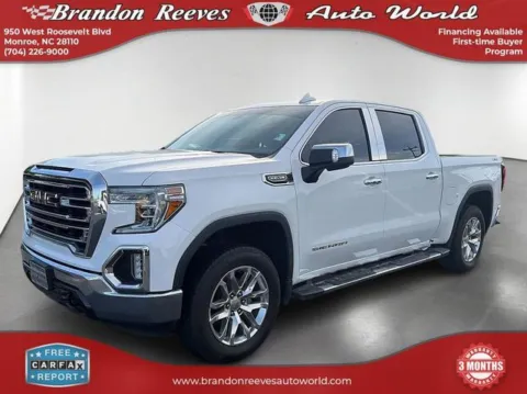 White 2019 GMC Sierra 1500 SLT for sale in Monroe, NC