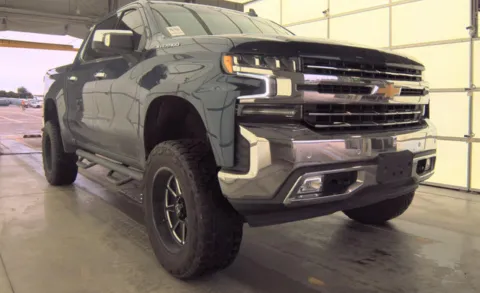 Blue 2020 Chevrolet Silverado 1500 LTZ for sale in Monroe, NC
