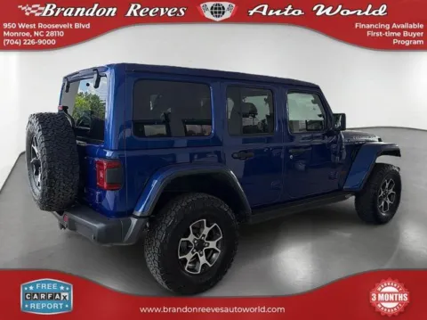 More photos of 2020 Jeep Wrangler Unlimited Rubicon at Brandon Reeves Auto World, NC