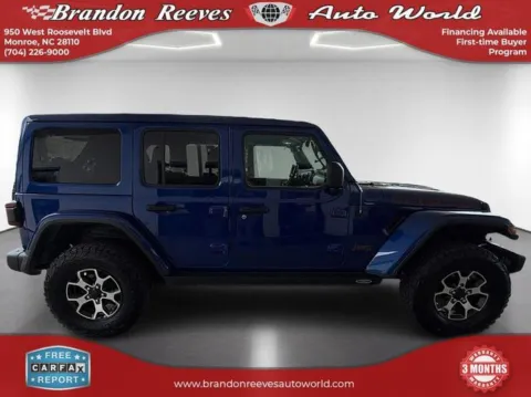 More photos of 2020 Jeep Wrangler Unlimited Rubicon at Brandon Reeves Auto World, NC