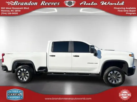 More photos of 2021 Chevrolet Silverado 2500HD Custom at Brandon Reeves Auto World, NC