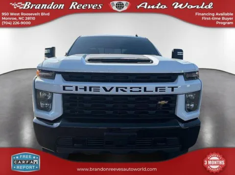 Photos of 2021 Chevrolet Silverado 2500HD Custom for sale in Monroe, NC at Brandon Reeves Auto World