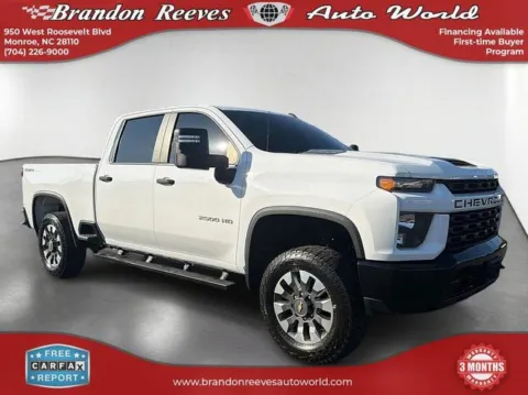 Another view of 2021 Chevrolet Silverado 2500HD Custom for sale in Monroe, NC at Brandon Reeves Auto World