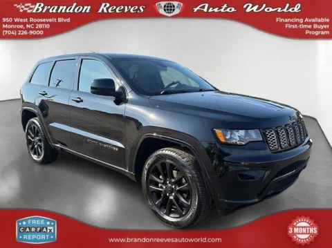 Another view of 2020 Jeep Grand Cherokee Altitude for sale in Monroe, NC at Brandon Reeves Auto World