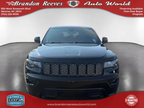 Photos of 2020 Jeep Grand Cherokee Altitude for sale in Monroe, NC at Brandon Reeves Auto World