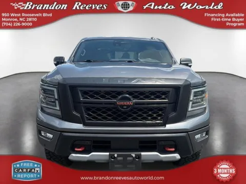 Photos of 2021 Nissan Titan PRO-4X for sale in Monroe, NC at Brandon Reeves Auto World