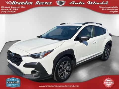 White 2024 Subaru Crosstrek Premium for sale in Monroe, NC