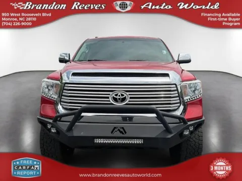 Photos of 2016 Toyota Tundra Limited for sale in Monroe, NC at Brandon Reeves Auto World