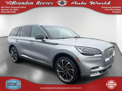 Another view of 2021 Lincoln Aviator Reserve for sale in Monroe, NC at Brandon Reeves Auto World