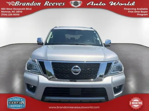Photos of 2019 Nissan Armada Platinum for sale in Monroe, NC at Brandon Reeves Auto World