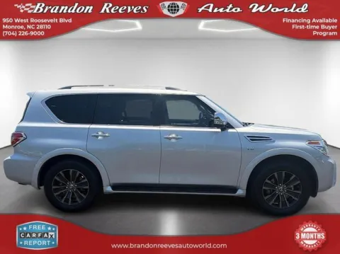 More photos of 2019 Nissan Armada Platinum at Brandon Reeves Auto World, NC