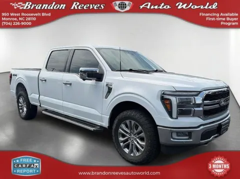 Another view of 2024 Ford F-150 Lariat for sale in Monroe, NC at Brandon Reeves Auto World