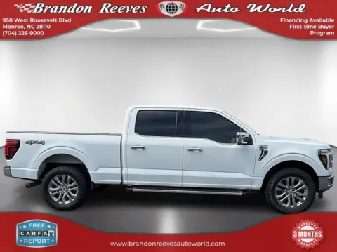 More photos of 2024 Ford F-150 Lariat at Brandon Reeves Auto World, NC