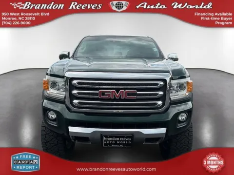 Photos of 2015 GMC Canyon SLT for sale in Monroe, NC at Brandon Reeves Auto World