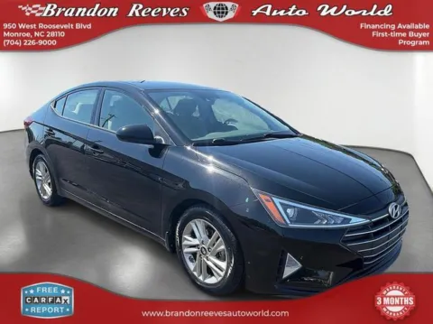 Another view of 2020 Hyundai Elantra SEL for sale in Monroe, NC at Brandon Reeves Auto World