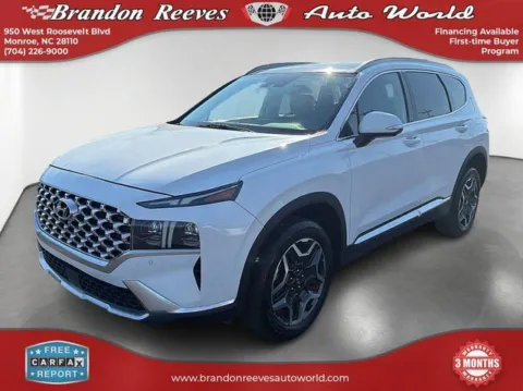 White 2023 Hyundai Santa Fe Limited for sale in Monroe, NC
