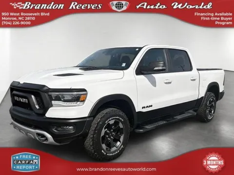 White 2021 Ram 1500 Rebel for sale in Monroe, NC