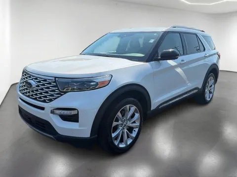 White 2022 Ford Explorer Platinum for sale in Monroe, NC