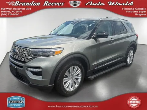 Silver 2020 Ford Explorer Limited for sale in Monroe, NC