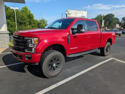 Red 2021 Ford F-250SD Lariat for sale in Monroe, NC
