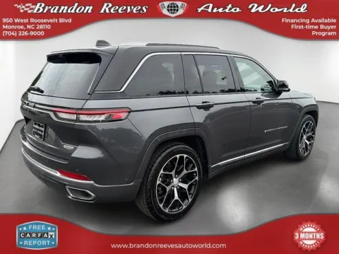 More photos of 2022 Jeep Grand Cherokee Summit Reserve at Brandon Reeves Auto World, NC