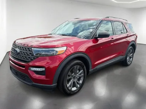Red 2021 Ford Explorer XLT for sale in Monroe, NC