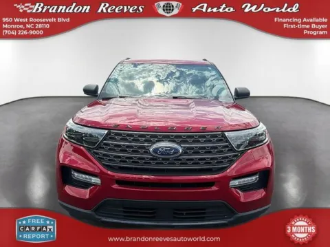 Photos of 2021 Ford Explorer XLT for sale in Monroe, NC at Brandon Reeves Auto World