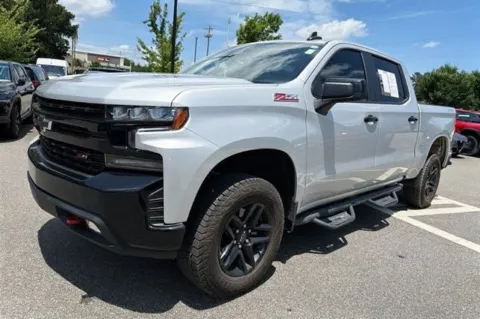 Silver 2021 Chevrolet Silverado 1500 LT Trail Boss for sale in Monroe, NC