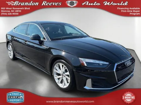Another view of 2022 Audi A5 Sportback Premium Plus for sale in Monroe, NC at Brandon Reeves Auto World