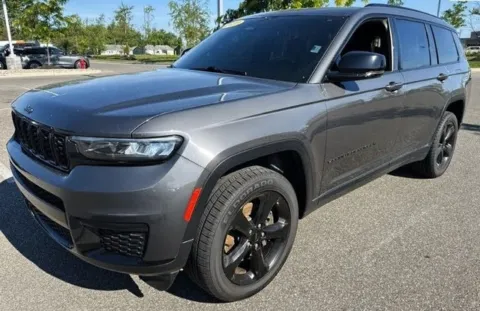 Gray 2021 Jeep Grand Cherokee L Altitude for sale in Monroe, NC