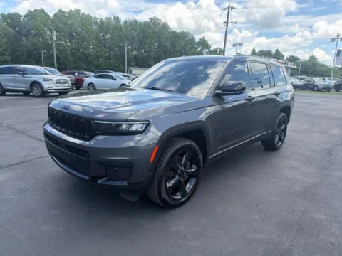 Gray 2021 Jeep Grand Cherokee L Altitude for sale in Monroe, NC