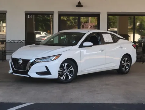 White 2022 Nissan Sentra SV for sale in Monroe, NC
