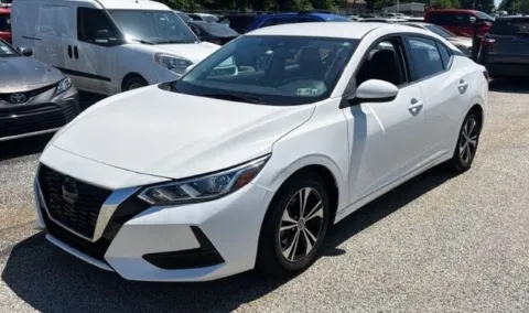 White 2022 Nissan Sentra SV for sale in Monroe, NC