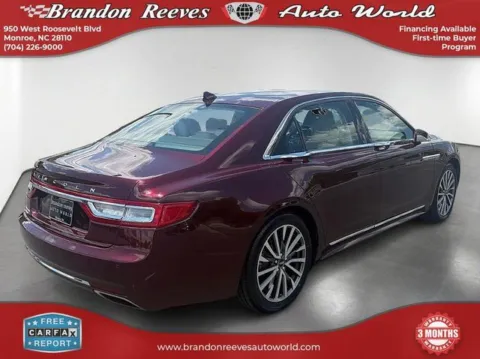 More photos of 2019 Lincoln Continental Select at Brandon Reeves Auto World, NC