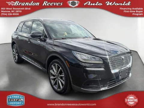 Another view of 2020 Lincoln Corsair Reserve for sale in Monroe, NC at Brandon Reeves Auto World