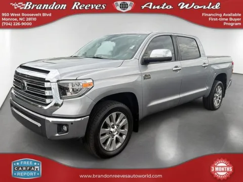 Silver 2019 Toyota Tundra 1794 for sale in Monroe, NC