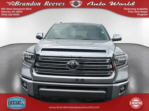 Photos of 2019 Toyota Tundra 1794 for sale in Monroe, NC at Brandon Reeves Auto World