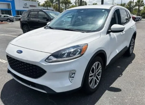 White 2022 Ford Escape SEL for sale in Monroe, NC