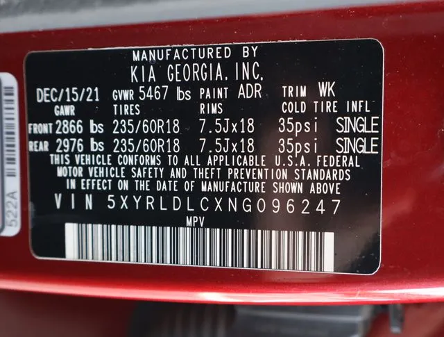 2022 Kia Sorento X-Line S - Photo 56