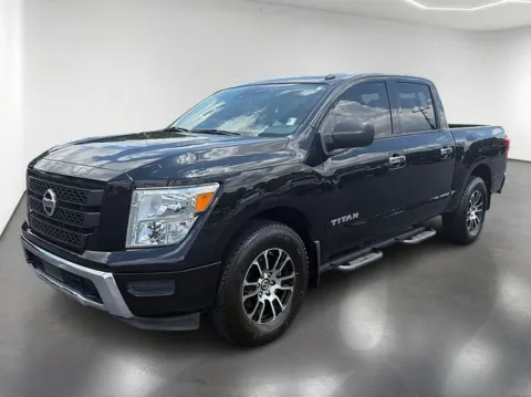 Black 2021 Nissan Titan SV for sale in Monroe, NC