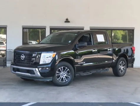 Black 2021 Nissan Titan SV for sale in Monroe, NC