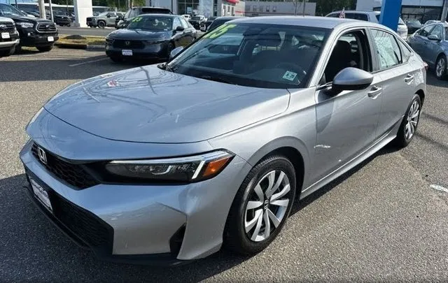 Silver 2025 Honda Civic LX for sale in Monroe, NC