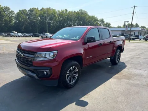Red 2021 Chevrolet Colorado Z71 for sale in Monroe, NC