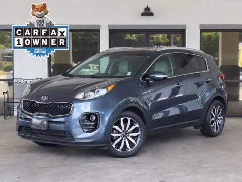 Blue 2017 Kia Sportage EX for sale in Monroe, NC