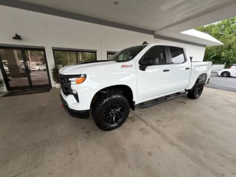 White 2023 Chevrolet Silverado 1500 Custom Trail Boss for sale in Monroe, NC