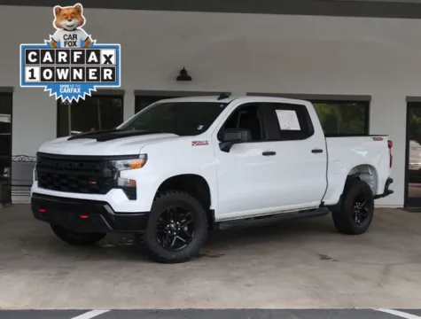 White 2023 Chevrolet Silverado 1500 Custom Trail Boss for sale in Monroe, NC