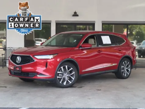 Red 2022 Acura MDX Technology for sale in Monroe, NC